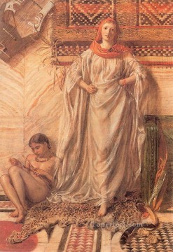 アルバート・ジョセフ・ムーア Painting - 踊る少女 休む女性像 アルバート・ジョセフ・ムーア